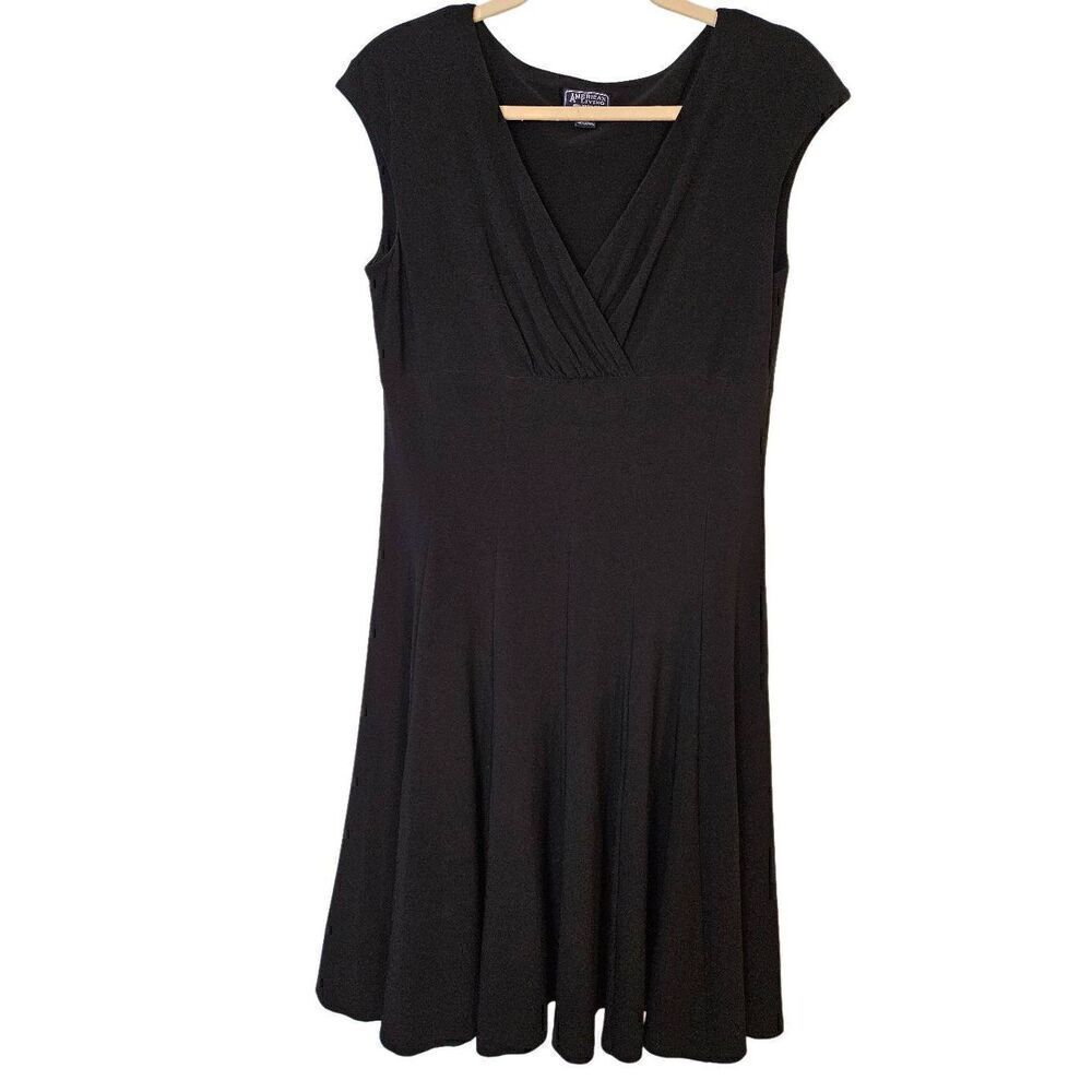 American Living  sleeveless timeless black dress. Size 14.